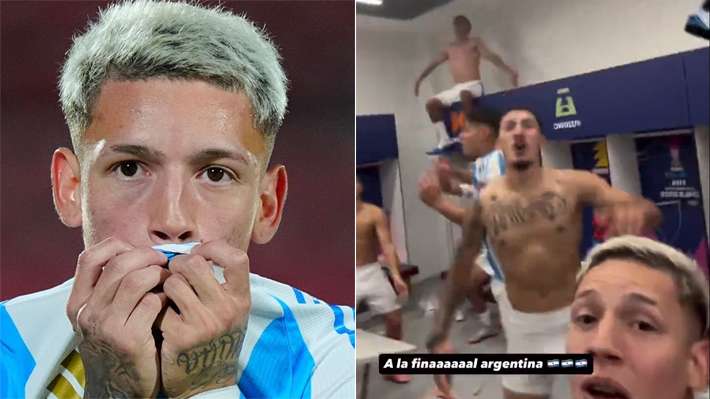 Figura de Argentina Sub 20 le lanza "palo" al público chileno y le deja recado a Colombia en el Mundial... Mira la "dedicatoria" en el camarín