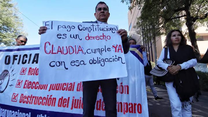 ¿Cuándo nos van a pagar? Reclaman jueces cesados por reforma judicial