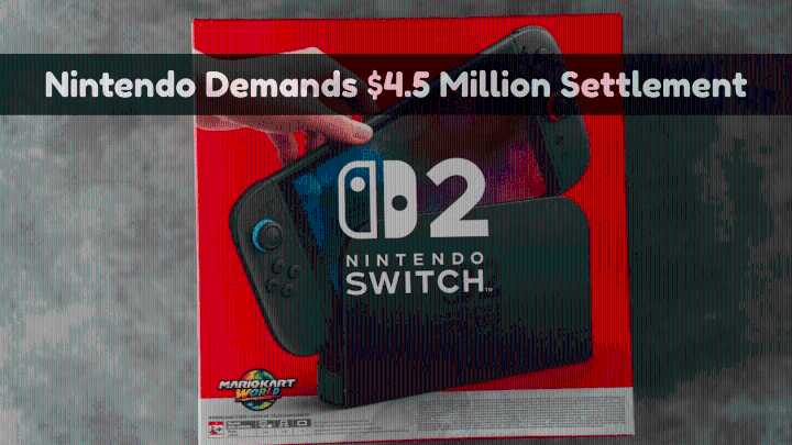Nintendo hits Reddit mod with $4.5 million piracy lawsuit over switch ROM sales