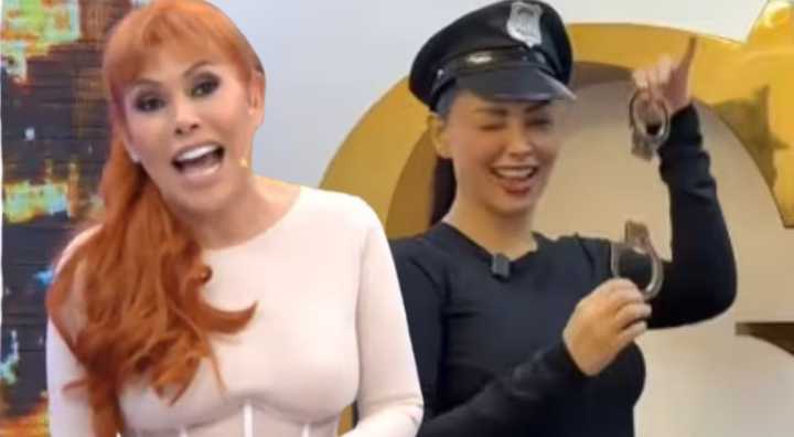 Magaly Medina HUNDE a Pamela Franco por disfrazarse de policía al ser la oficial de Christian Cueva: "Era la clandestina, graciosita"