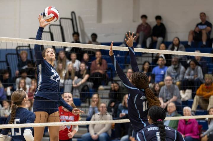 Howard volleyball sweeps River Hill for second straight county title
