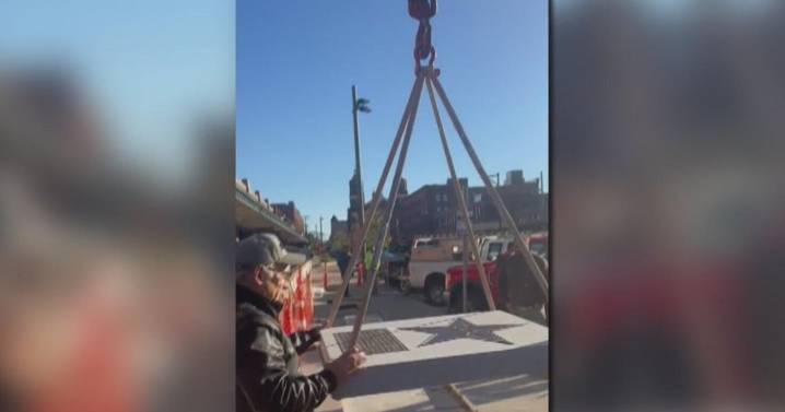 First stars being installed on new Pittsburgh Walk of Fame