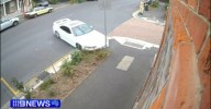Calls to limit Adelaide CBD to 40km/h after wild crash caught on CCTV