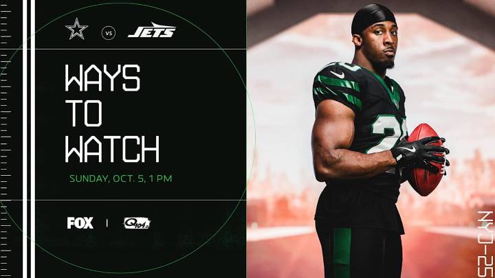 Ways to Watch and Listen | Jets vs. Cowboys