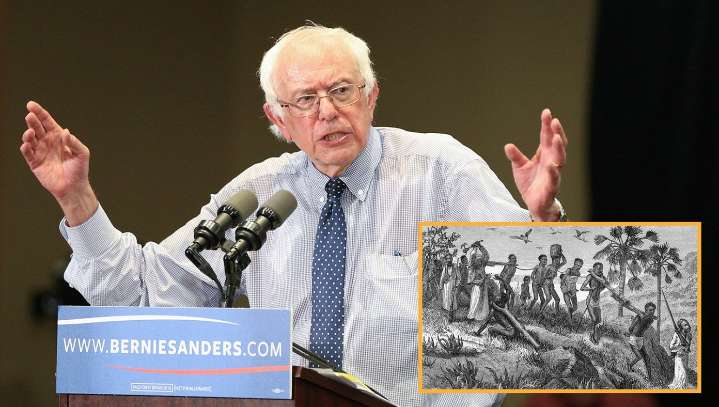 Bernie Sanders Praises Slave Owners For Free Housing Program
