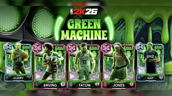 NBA 2K26 Green Machine Offers Pink Diamond Jayson Tatum