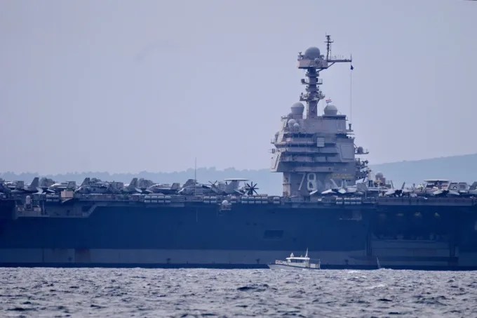 Así es el portaviones USS Gerald R. Ford, la “plataforma de combate más letal” de la Armada que será enviado al Caribe
