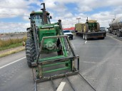 Productores agrícolas mantienen bloqueos en vías del tren en distintos municipios del estado