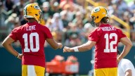 Aaron Rodgers, Jordan Love delay jersey swap after Steelers-Packers game on Sunday Night Football