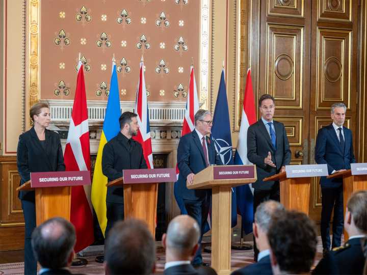 Mark Rutte meets with European leaders to discuss Ukraine support