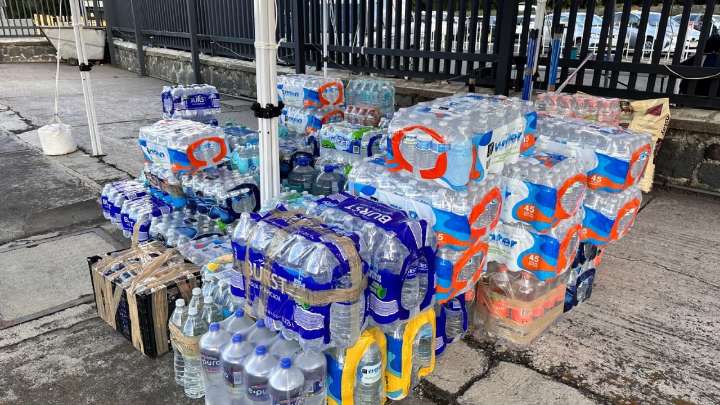 La UNAM envió a Veracruz 100 toneladas de ayuda que recolectó en centro de acopio