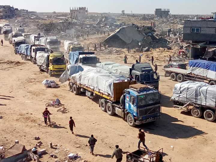 Gaza: aumenta la ayuda humanitaria tras el cese al fuego