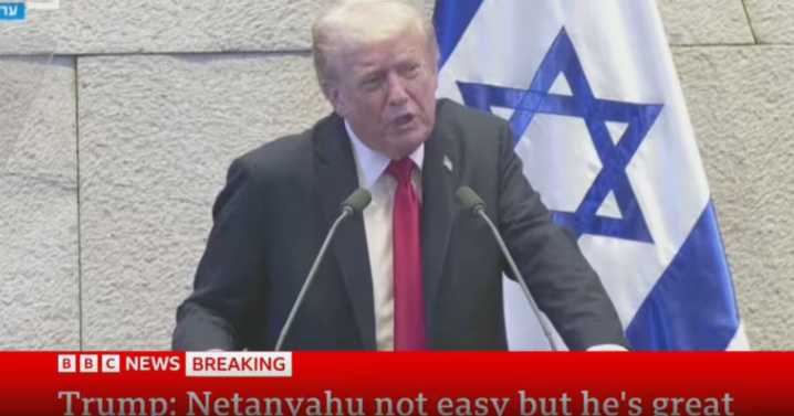 BBC branded 'disgraceful' by viewers after pulling Donald Trump Israel speech off air