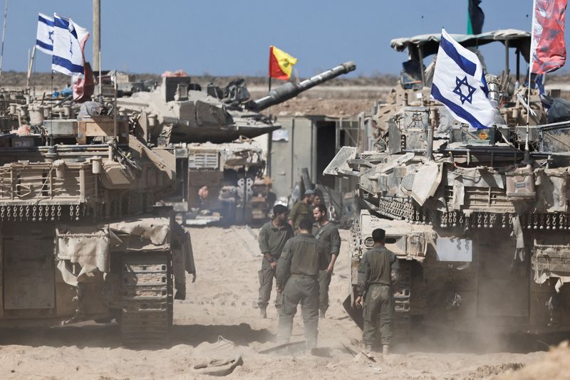 Israel strikes Gaza after troops attacked, military says