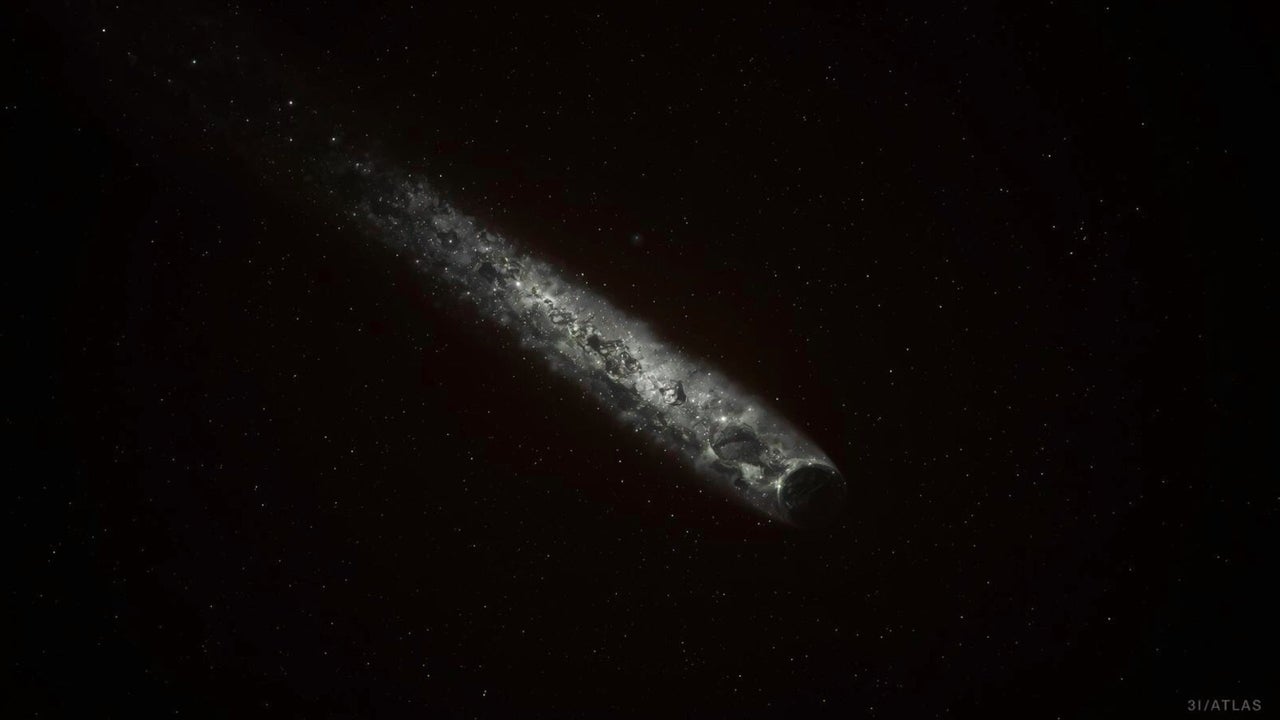 Científicos detectan que el cometa interestelar 3l/ATLAS está emitiendo una extraña sustancia que estaría relacionada con su cambio a color verde