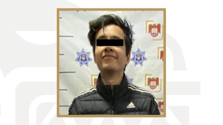 Detienen a joven por amenazar a un hombre con una pistola falsa en la colonia Agua Caliente