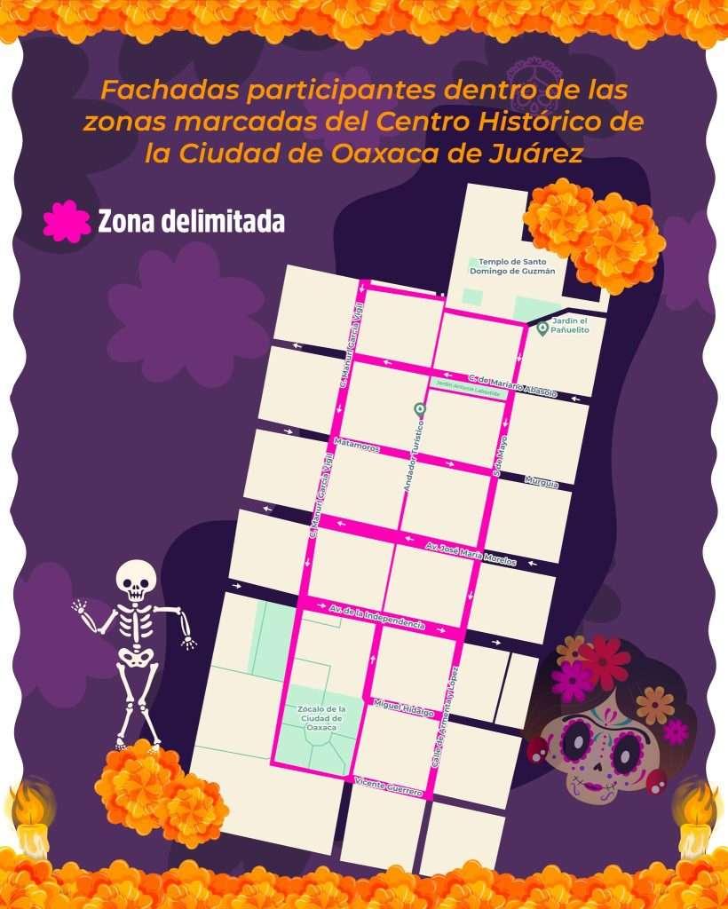 Lanzan convocatoria para concurso de decoración de fachadas en el CH de Oaxaca