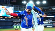 Kirk homers twice as Blue Jays end playoff skid by thumping Yankees 10