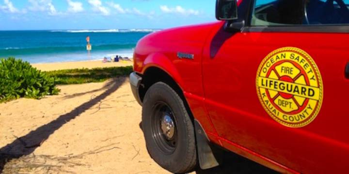 Ocean Safety advice no swimming on Kauai north