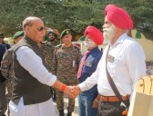 Rajnath reviews Army readiness, meets Laungewala battle veterans
