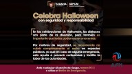 Pide SSPCM celebrar Halloween con responsabilidad