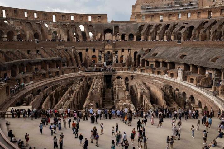 Italy opens 'Commodus Passage' in Colosseum to public