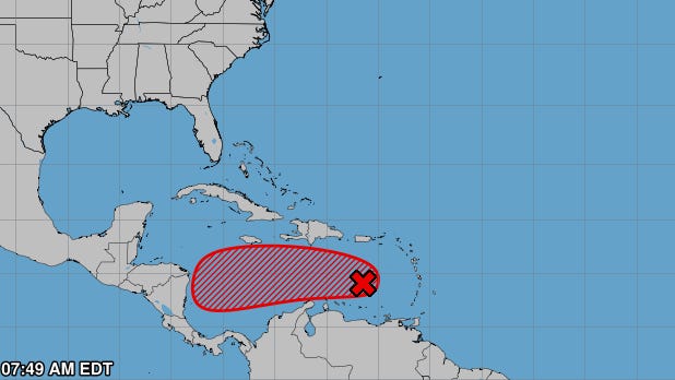 NHC tracking Invest 98L. Will it develop, affect Sarasota