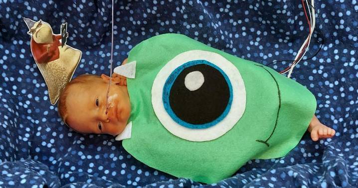 NICU babies at Wichita hospital dressed up for first Halloween