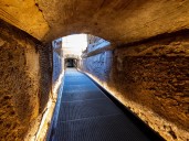 El Coliseo reabrió el pasillo secreto del emperador Cómodo
