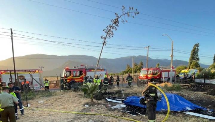 Una persona fallecida deja caída de avioneta en el límite de las comunas de Putaendo y San Felipe