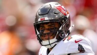 Bucs' Tristan Wirfs breaks down fan heckling Baker Mayfield