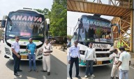 Crackdown on Blasting Horns: Bhubaneswar Traffic Police Strip 62 Buses of Pressure Horns