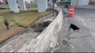 Se abre socavón en el lugar donde explotó pipa en Iztapalapa