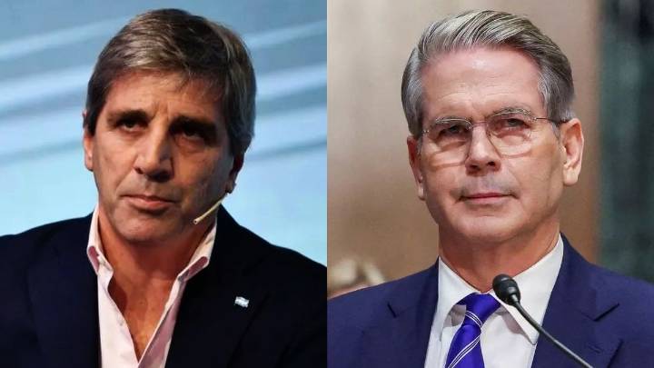 Luis Caputo viaja mañana a Washington con parte del equipo económico para reunirse con Scott Bessent