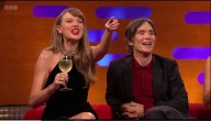 Cillian Murphy’s lookalike son spotted by Taylor Swift in Graham Norton Show audience