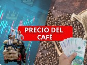 ¡Cerró la semana con una disminución! Precio de la carga de café en Colombia para HOY, 10 de octubre