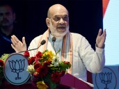 "Every time they insult PM Modi, lotus blooms from mud": Shah
