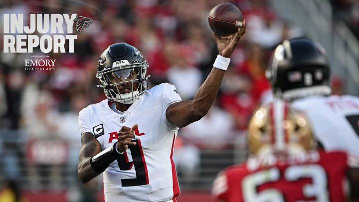 Falcons injury report: Michael Penix Jr.'s status remains limited in first full Atlanta practice of Week 8