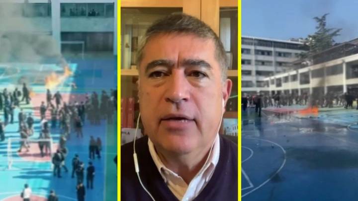 Mario Desbordes en Meganoticias tras ataque con molotov a profesor del Instituto Nacional: "Esto es violencia, es delincuencia"