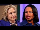 Watch Live: Former secretaries of state Condoleezza Rice, Hillary Clinton discuss Gaza peace deal