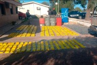 Secuestraron casi 600 kilos de cocaína ocultos en tachos en Santiago del Estero
