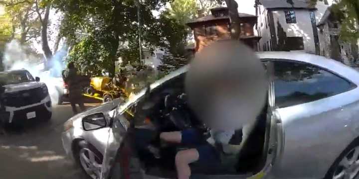 Bodycam footage shows intense moment Border Patrol is surrounded by anti