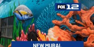 New mural showcases aquatic scene in SE Portland