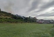 Susto en Zumaia tras registrarse el tercer incendio en dos semanas