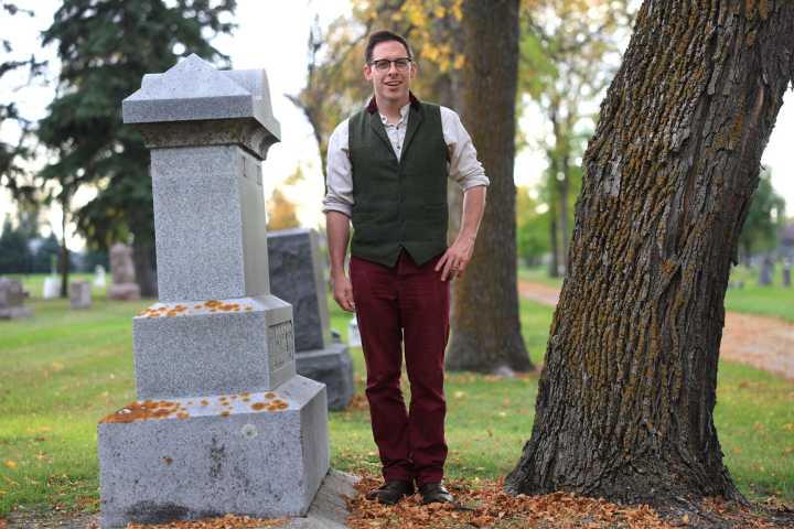 Warren, Minnesota, mortician Victor Sweeney finds broad appeal for podcasts on death