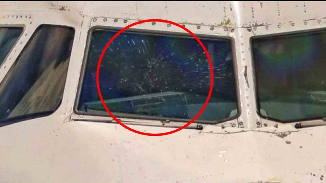 Private Plane Lands Safely In Chennai After Crack In Windshield