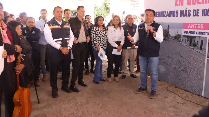 Entrega Kuri obra por 6.9 mdp en San Pedro Ahuacatlán
