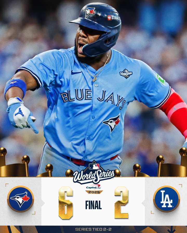Emparejan Blue Jays Serie Mundial tras vencer a Dodgers