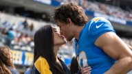 Justin Herbert and Madison Beer share sweet moment on sideline after Los Angeles Chargers star and musician went public