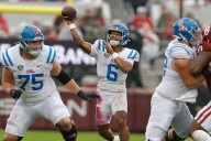 Chambliss leads No. 8 Mississippi to 34-26 victory over No. 13 Oklahoma